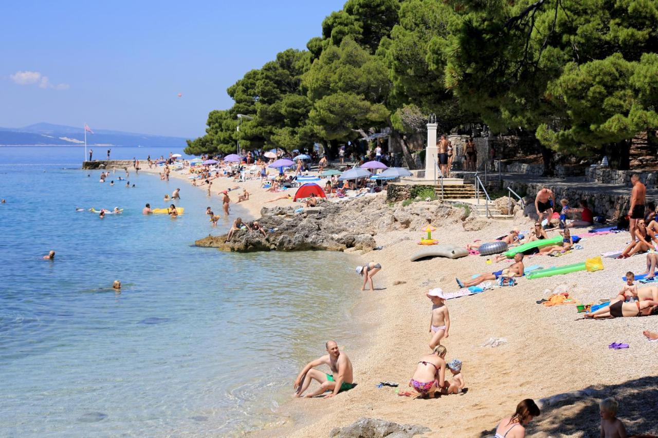 Apartments By The Sea Brela, Makarska - 6688 Eksteriør bilde