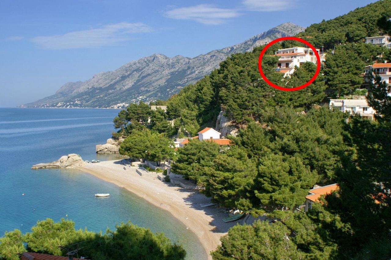 Apartments By The Sea Brela, Makarska - 6688 Eksteriør bilde